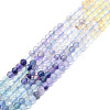 Natural Fluorite Beads Strands G-P457-A02-19-1