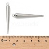 304 Stainless Steel Pendants STAS-F327-01P-3