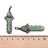 Natural Green Aventurine Sword Big Pendants G-Q163-08AS-04-3