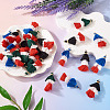30Pcs 3 Styles Polycotton(Polyester Cotton) Tassel Pendant Decorations FIND-TA0009-07-5