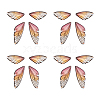 Transparent Resin Crystal AB Rhinestone Pendants Set RESI-TAC0002-46A-1