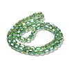 Electroplate Glass Beads X1-EGLA-D030-19K-2