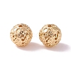 Brass Hollow Beads KK-P226-37CG-02-2