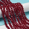 Opaque Glass Beads Stands EGLA-A035-P6mm-D16-2