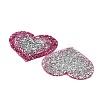Heart Hotfix Rhinestone Iron on Patches DIY-WH0308-193C-2