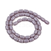 Opaque Glass Beads Strands GLAA-Z015-02C-2