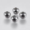304 Stainless Steel Beads STAS-F139-062P-6mm-1