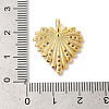 Rack Plating Brass Clear Cubic Zirconia Pendants X-KK-Z056-13G-3