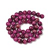 Natural Tiger Eye Beads X1-G-B133-A02-8MM-05-3
