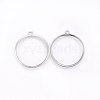 Tarnish Resistant 201 Stainless Steel Pendants STAS-E438-31P-2