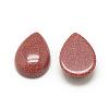 Synthetic Goldstone Cabochons G-R417-10x14-47-2