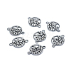 Brass Micro Pave Cubic Zirconia Links ZIRC-L070-15B-1