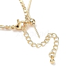 Brass Double Layer Necklaces NJEW-Q344-01G-3