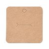 Blank Kraft Paper Finger Rings Display Cards X-CDIS-G005-02-1