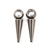 201 Stainless Steel Pendants STAS-F311-05P-02-1