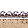 Electroplated Shell Pearl Beads Strands BSHE-G041-14mm-02-4