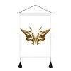 Butterfly Pattern Polyester Wall Hanging Tapestry PW-WG0A325-02-1