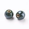 Handmade Porcelain Beads PORC-D001-10mm-01-2