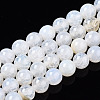 Natural Crackle Agate Beads Strands G-S359-240B-1-1