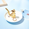 Porcelain Cat Ring Holder DJEW-WH0007-21-4