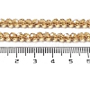 Electroplate Transparent Glass Beads Strands LS-EGLA-A035-T4mm-A17-4