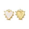 Rack Plating Brass Enamel Pendants X-KK-D074-03G-03-1