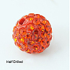 Polymer Clay Rhinestone Beads RB-H258-HD10mm-236-1