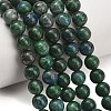 Natural Chrysocolla and Lapis Lazuli Beads Strands GG-CBA7BB7-A04-8mm-1