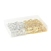 100Pcs 10 Styles Alloy Bead Frame FIND-FS0004-92-8