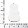 Halloween Printed Acrylic Pendants MACR-M048-03E-3