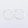 304 Stainless Steel Hoop Earrings EJEW-H327-24-1