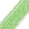 Electroplate Glass Beads Strands LS-EGLA-A034-T10mm-L17-1
