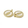 Rack Plating Brass Enamel Charms KK-C007-24G-3