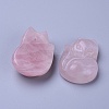 Natural Rose Quartz Pendants G-F651-A01-2