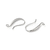 Brass Earring Hooks KK-H455-61P-2