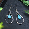 Elegant and Stylish Turquoise Earrings with Unique Personality Charm FF3029-6-1