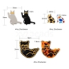Cat/Kitten Pendant Kit for DIY Jewelry Making Finding Kit DIY-LS0004-04-3