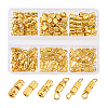 120Pcs 6 Styles Brass Screw Clasps KK-PH0010-75-7