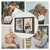 Anniversary Rectangle Wood Photo Frames DJEW-WH0057-005-4