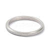 2mm Matte Plain Dome Finger Ring for Girl Women RJEW-C012-01F-P-2