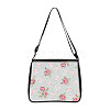 Flower Printed Polyester Shoulder Bags PW-WG4B978-06-1