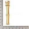 Golden Tone Brass Wax Seal Stamp Head with Bamboo Stick Shaped Handle STAM-K001-05G-D-4