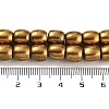 Synthetic Magnetic Hematite Beads Strands G-P545-H01-01-5