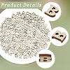 400Pcs 2 Styles Unfinished Wood Blocks WOOD-SP0001-80-6
