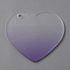 Gradient Transparent Acrylic Disc Big Pendants LS-FIND-WH0032-54E-1