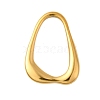 304 Stainless Steel Pendants STAS-V012-02G-1
