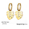 304 Stainless Steel Hoop Earrings FS-WG6A0FB-16-1