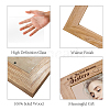 Natural Wood Photo Frames DIY-WH0247-001-3