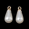 ABS Plastic Pearl Pendants FIND-Z105-03B-02G-1