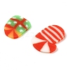 Christmas Theme Handmade Polymer Clay Cabochons CLAY-Q004-21A-2